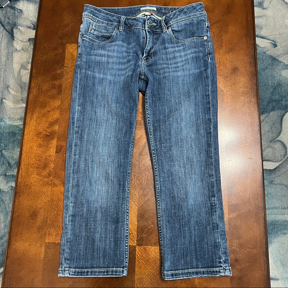 Burberry Brit Buckingham Skinny Leg Crop Jeans